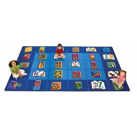 CARPETS FOR KIDS Carpets For Kids 2613 Reading by the Book Seating 8.33 ft. x 13.33 ft. Rectangle Rug 2613